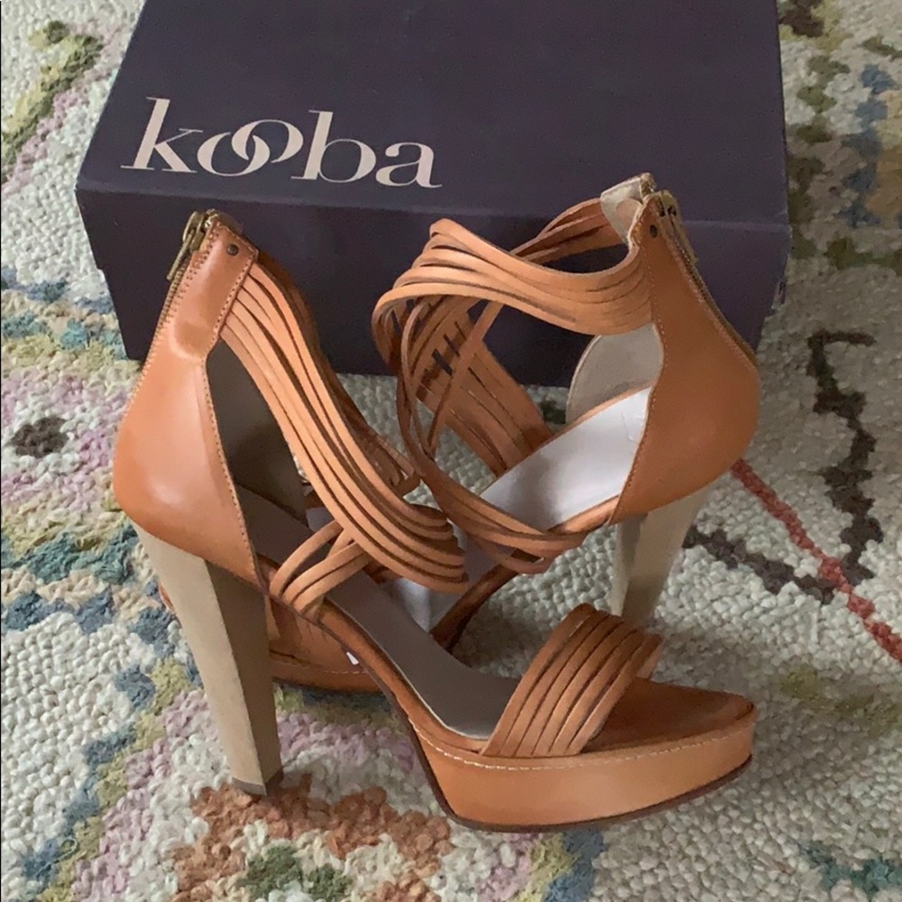 Nordstrom Kooba Samantha Tan Size 10